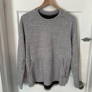 Lululemon At Ease Grey Sweatshirt (Size Medium)